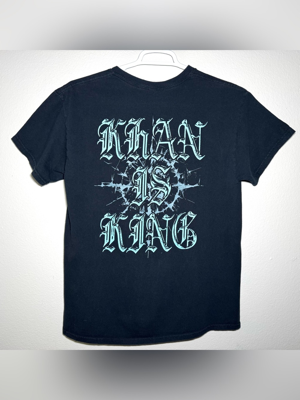 Kublai Khan TX Khan Is King T-Shirt Size Medium Black